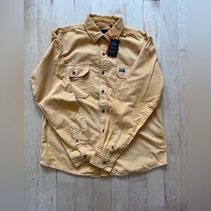 Super dry micro cord L/S shirt